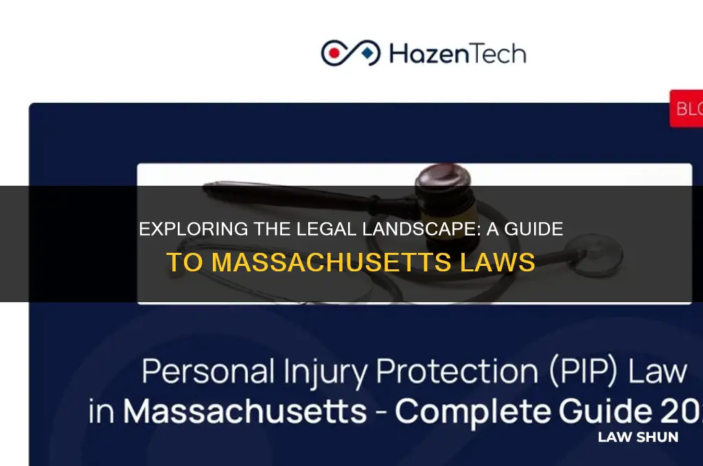 how many laws does massachusetts have