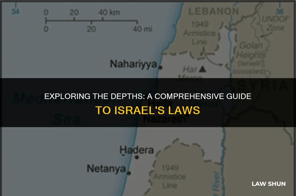 how many laws of ot israel