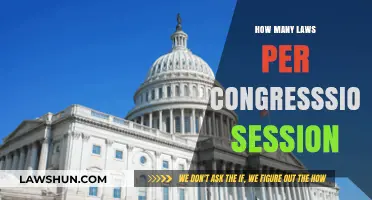 Legislative Productivity: Analyzing Laws Passed per Congressional Session