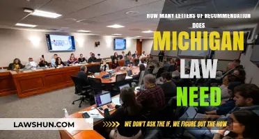 Michigan Law Letters of Recommendation: How Many Are Required?