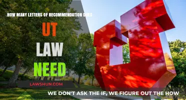 UT Law Recommendation Letters: Understanding the Required Number