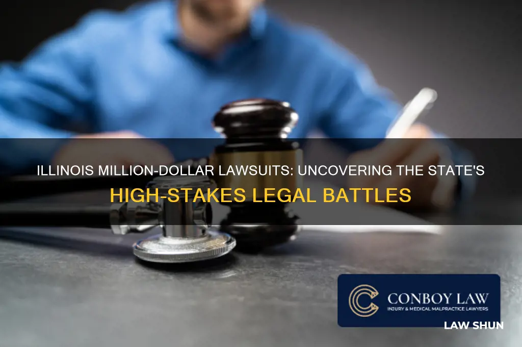how many millon dollar law suites in illinois