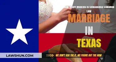 Understanding Texas Common Law Marriage Requirements