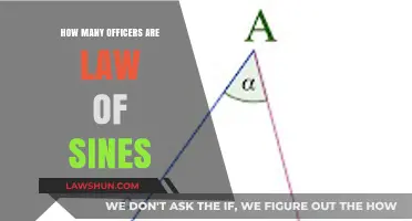 Understanding the Law of Sines: Officer Count and Its Applications
