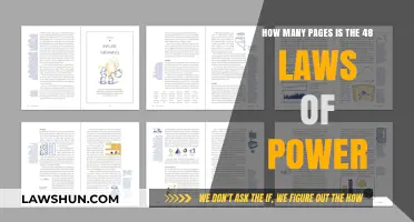 Unveiling the Length: 48 Laws of Power Page Count Explored