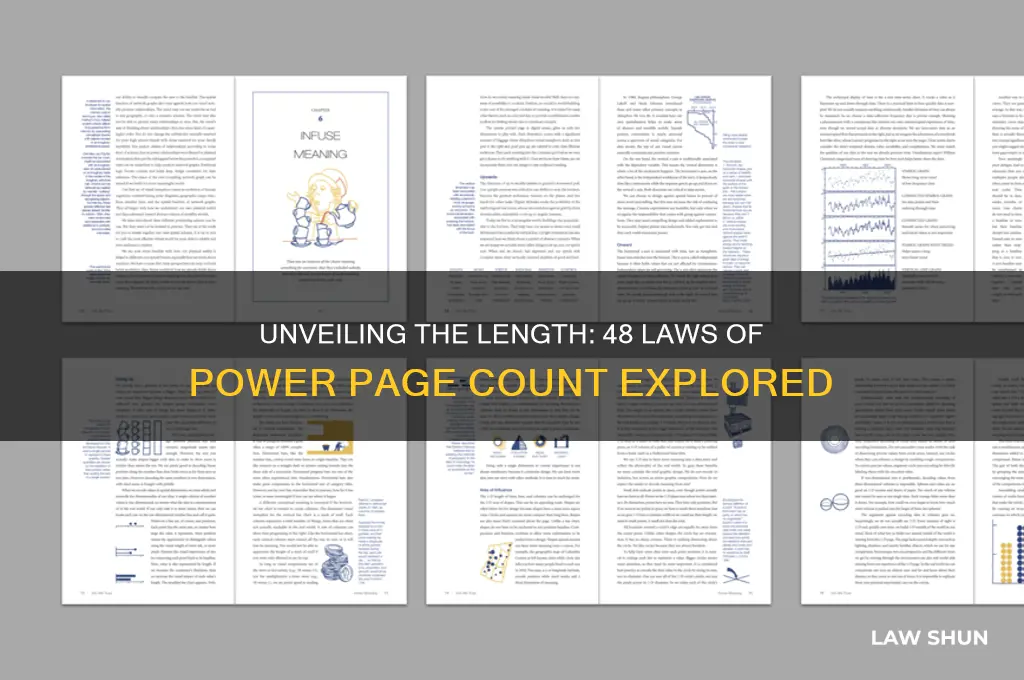 how many pages is the 48 laws of power