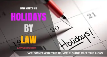 Understanding Your Entitlement: Paid Holidays by Law Explained