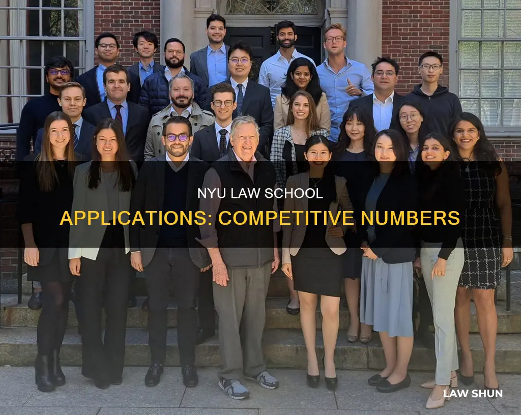 how many people apply to nyu of law every year