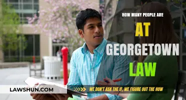 Georgetown Law Enrollment: Understanding the Student Population Size