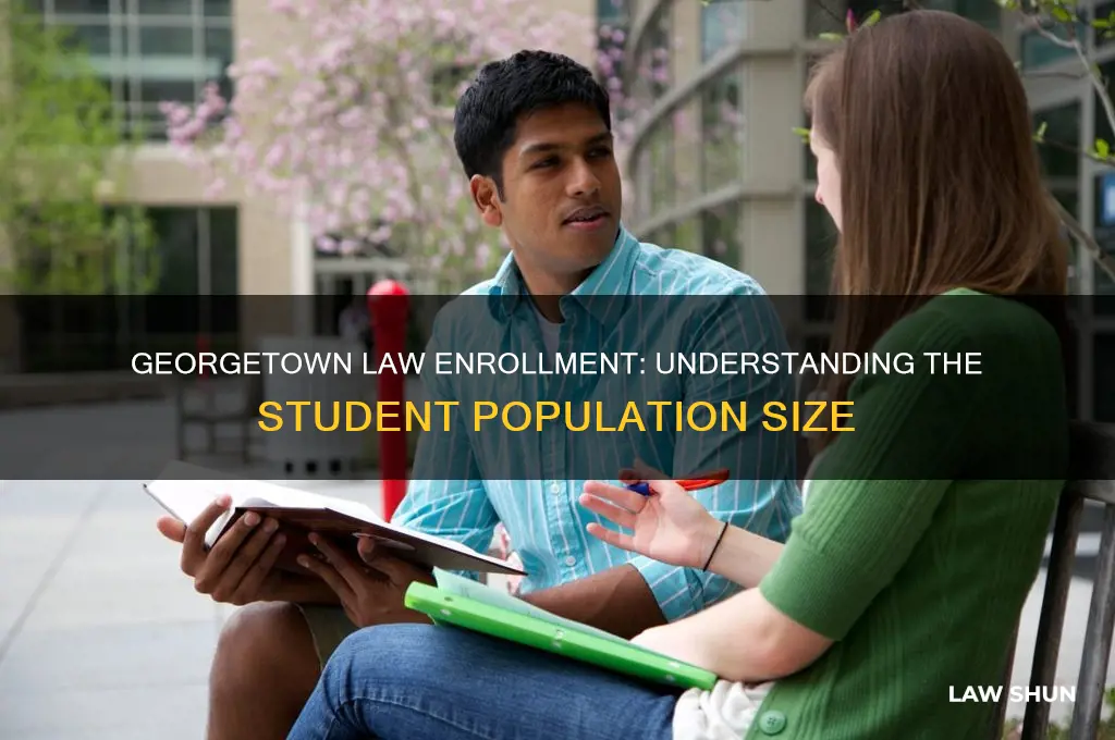 how many people are at georgetown law