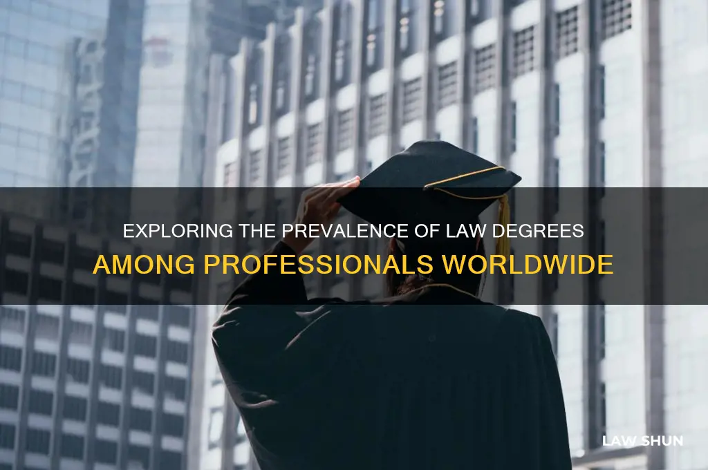 how many people have law degrees