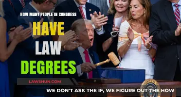 Congressional Legal Expertise: How Many Law Degrees Are Present?
