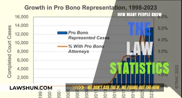 Understanding Legal Awareness: How Many People Know the Law Statistics?