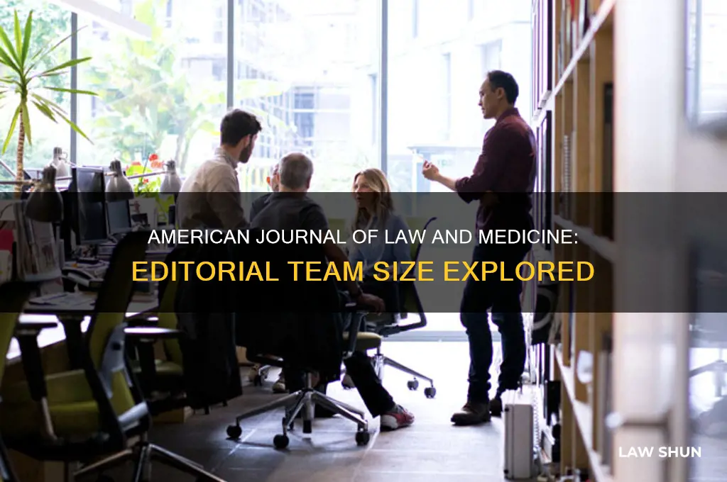 how many people on american journal of law and medicine