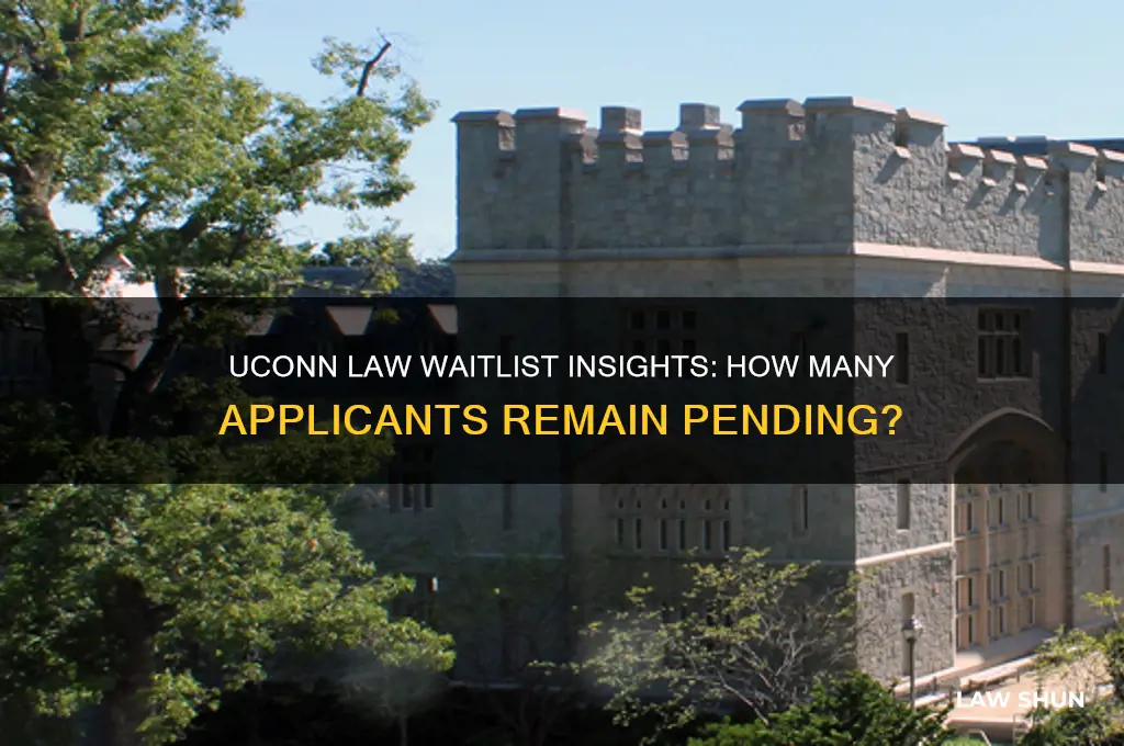 how many people stay on the waitlist for uconn law