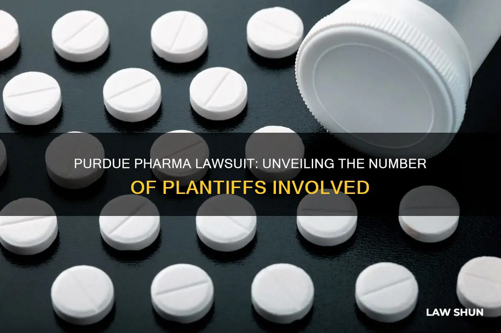 how many plantifis are in the purde pharma law suit