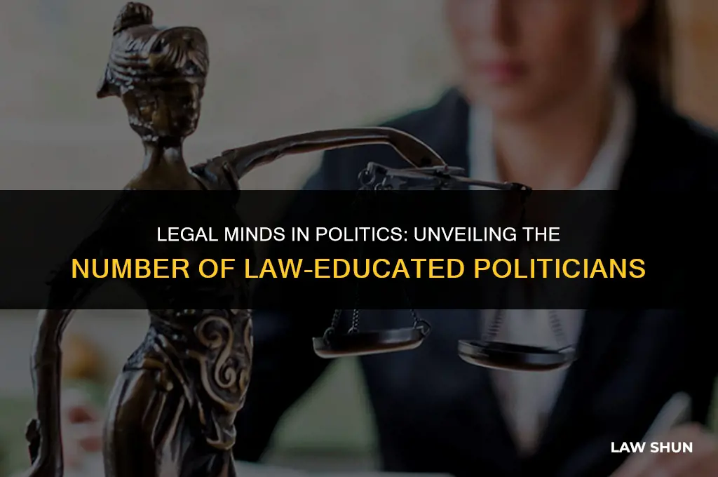 how many politicians have law degrees