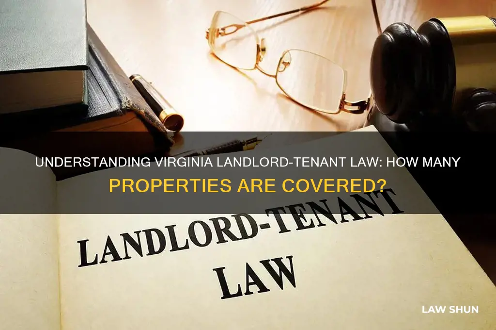 how many properties to be under virginia landlord tenant law