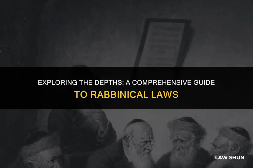 how many rabinical laws are there