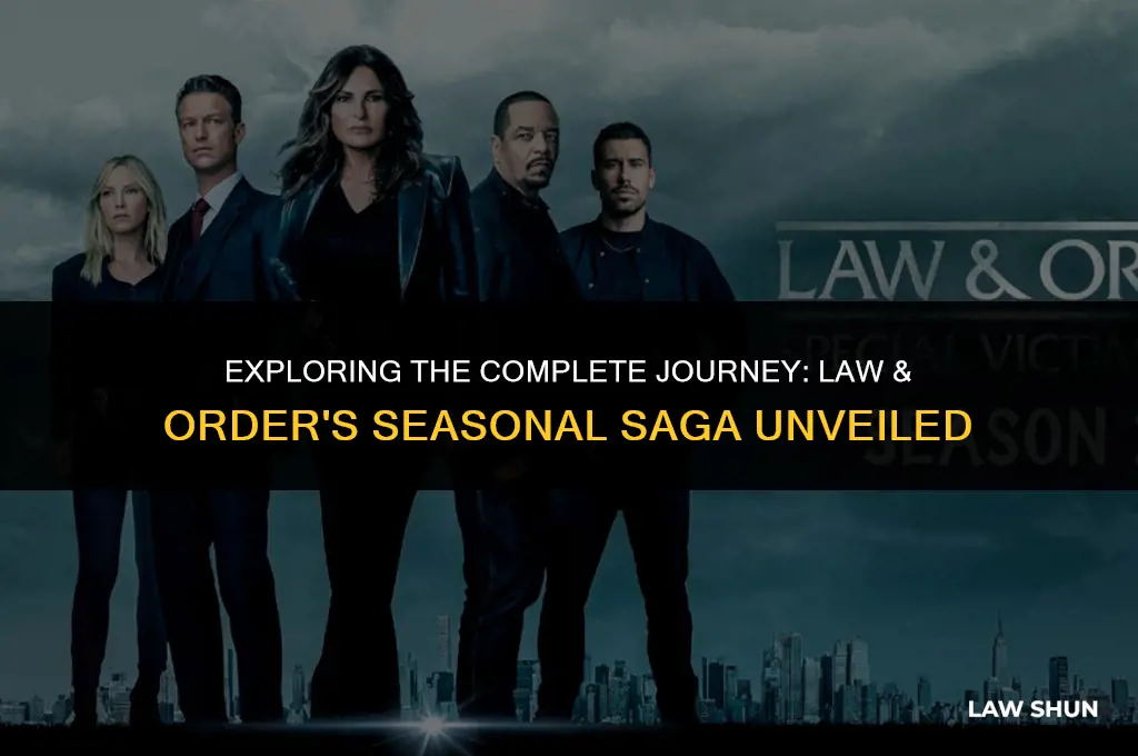 how many seasons does law &amp