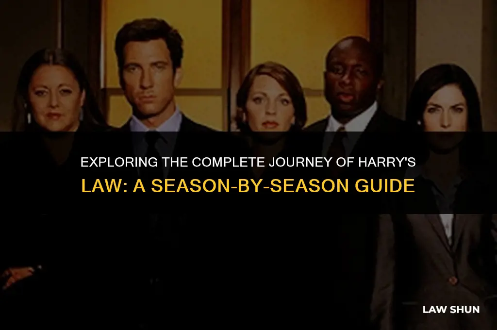 how many seasons of harrys law