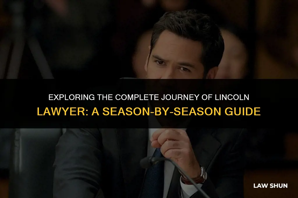 how many seasons of lincoln lawer