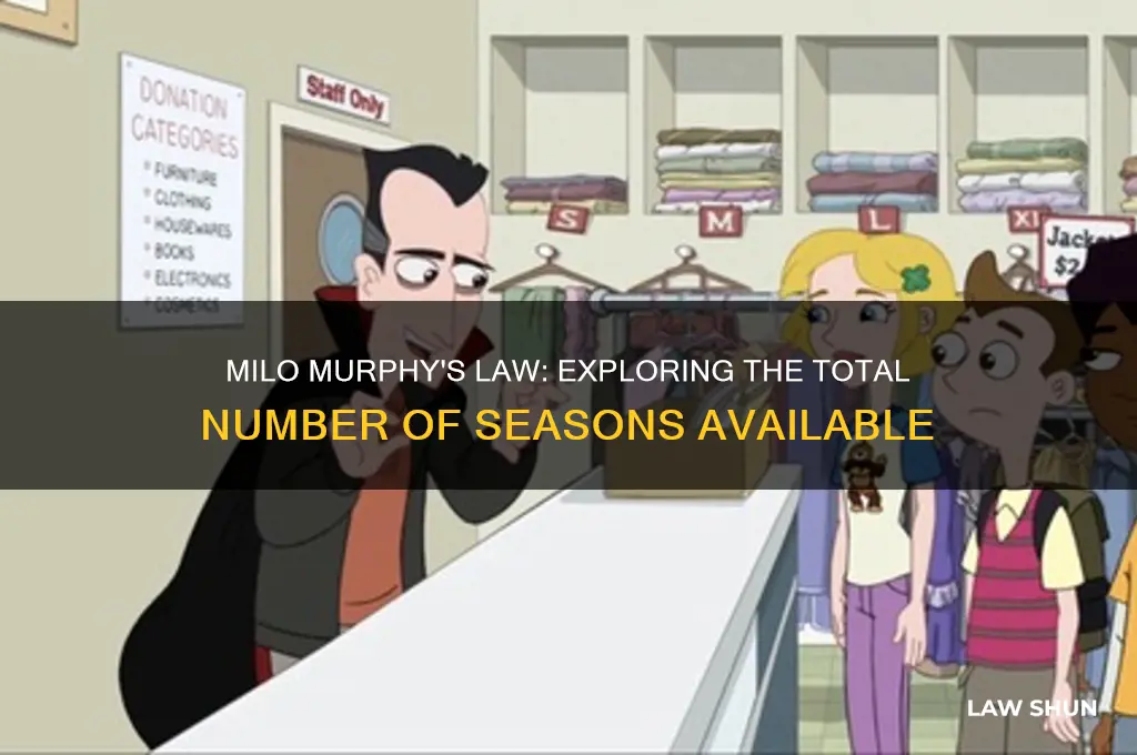 how many seasons of milo murphy