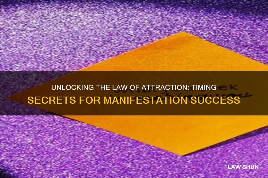how many seconds law of attraction