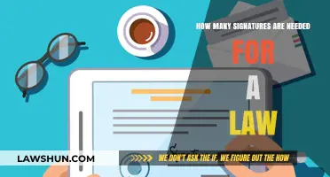 Understanding the Signature Requirements for Passing a New Law
