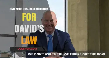 Understanding David's Law: Signature Requirements and Advocacy Efforts