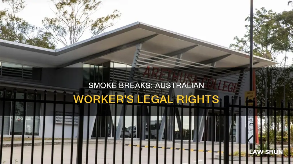 how many smoke breaks are allowed by law in australia