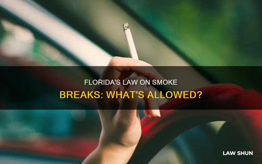 how many smoke breaks are allowed by law in florida