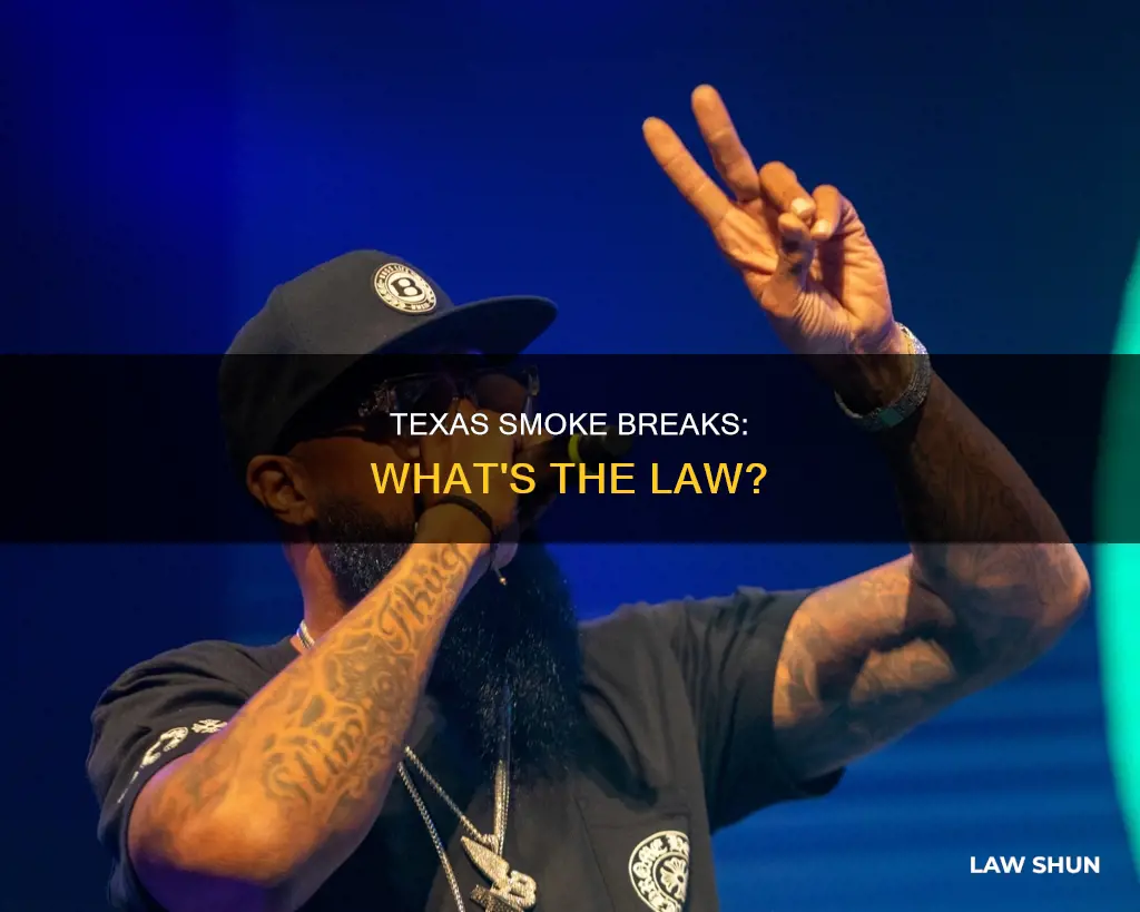 how many smoke breaks are allowed by law in texas