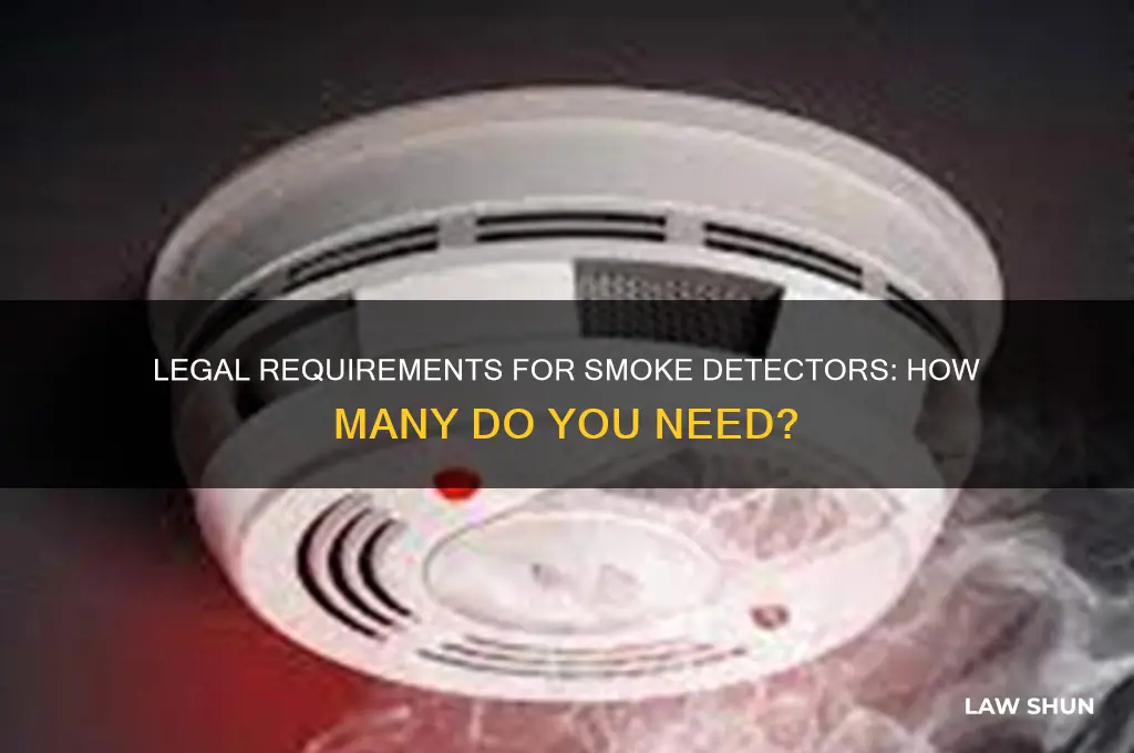 how many smoke detectors do i need by law