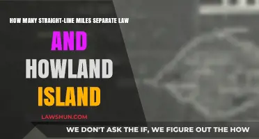 Distance Between Law and Howland Island: Straight-Line Miles Revealed