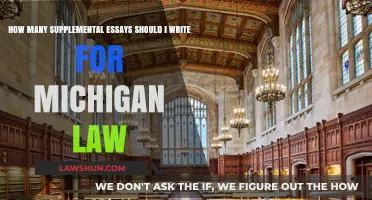 Crafting Your Michigan Law Application: Optimal Number of Supplemental Essays