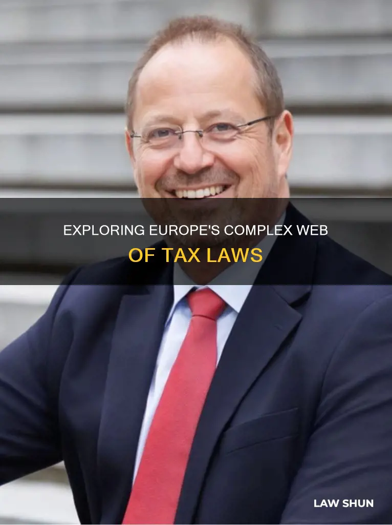 how many tax laws are in europe