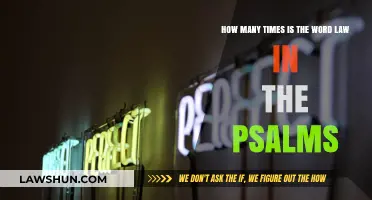 Exploring the Frequency of 'Law' in the Psalms: A Word Study