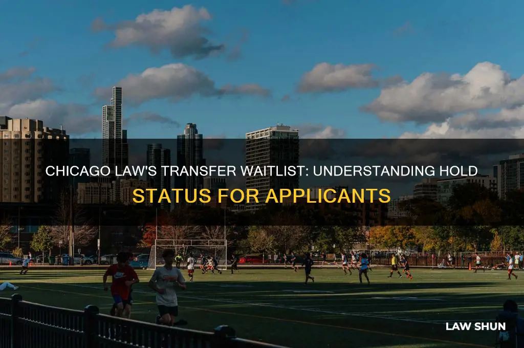 how many transfer applicants does chicago law put on hold