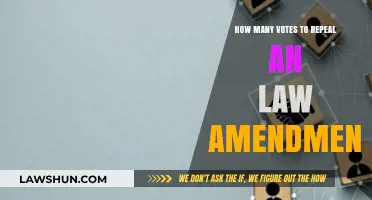 Understanding the Vote Count Required to Repeal a Law Amendment