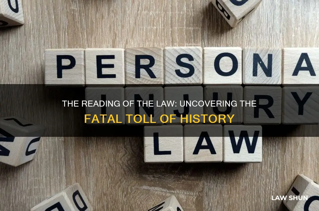 how many were killed at the reading of the law