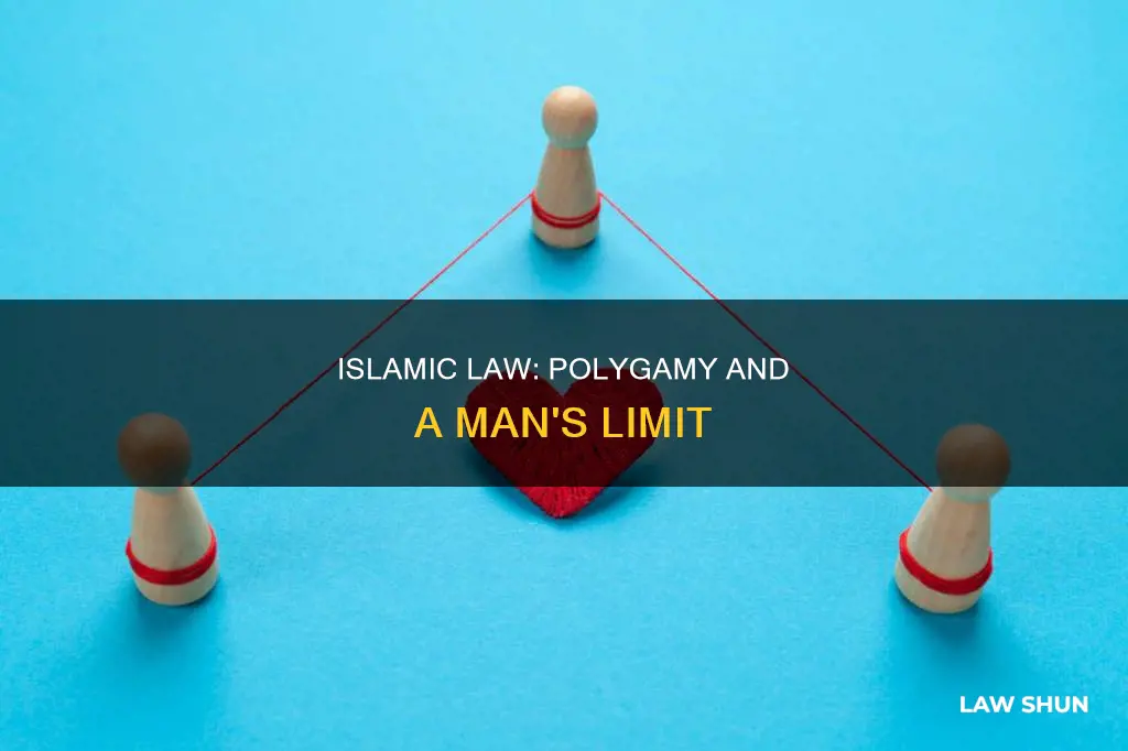 how many wives can a muslim have under islamic law