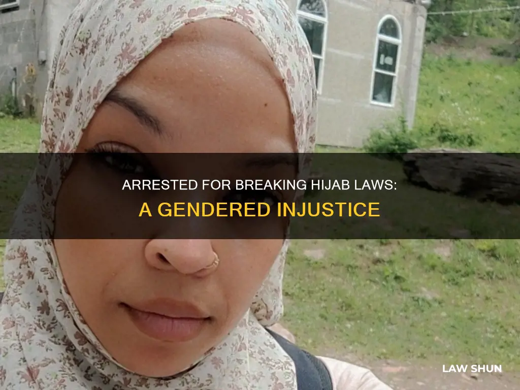 how many women have been arrested for breaking hijab laws