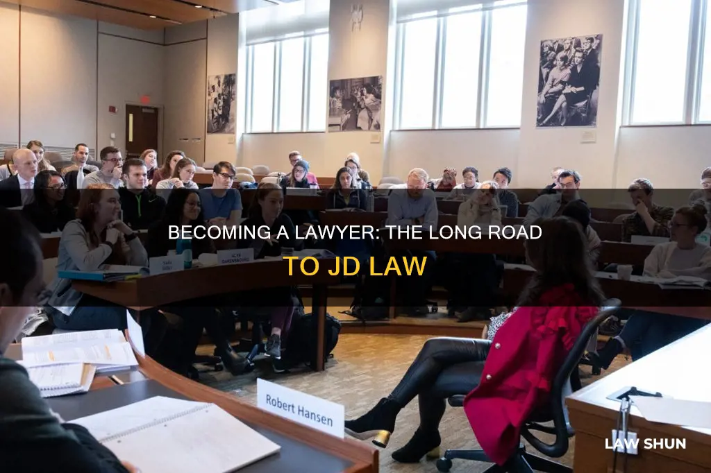 how many years does it take to become jd law