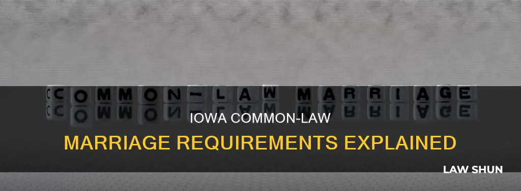 how many years is common law marriage in iowa