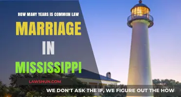 Common Law Marriage in Mississippi: Years Required