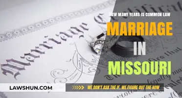 Missouri Common Law Marriage Requirements Explained