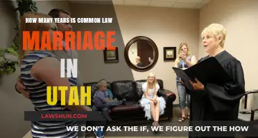 Utah Common-Law Marriage: How Many Years to Legitimacy?