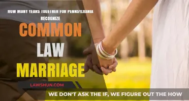 Pennsylvania's Common Law Marriage Recognition Criteria