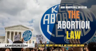 Who Voted on Abortion Law and What Was the Turnout?